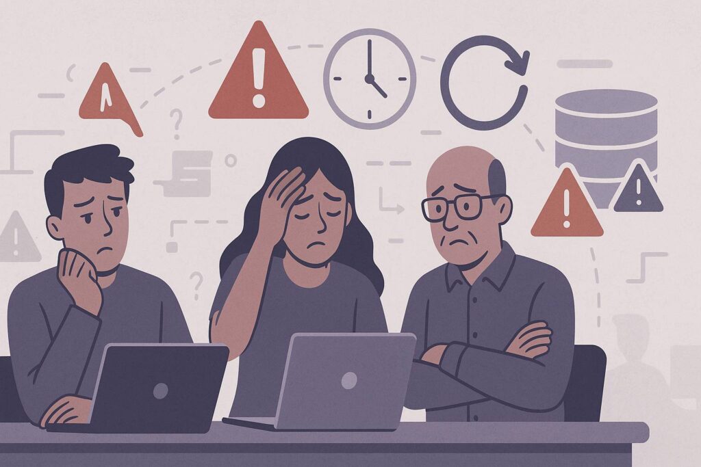 Why do good teams keep stumbling over the same mistakes?