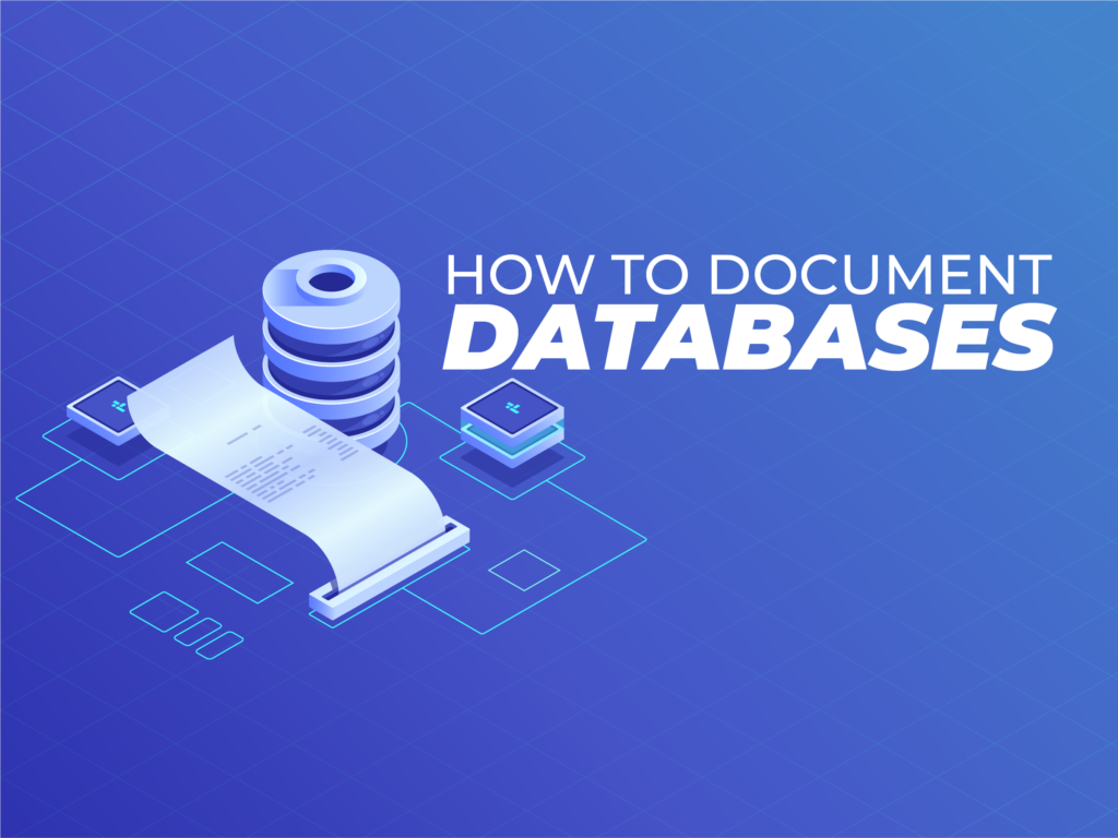 How to Document Databases